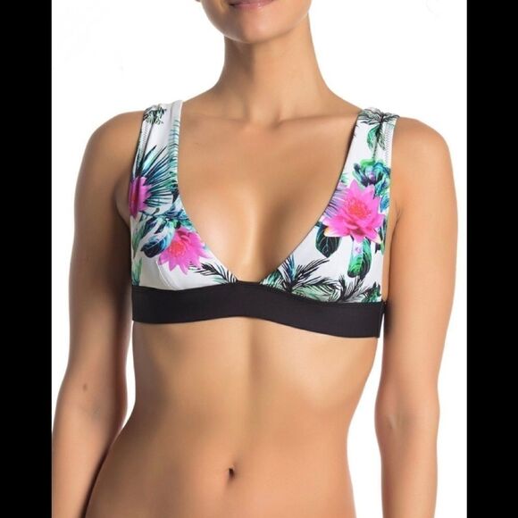 RIP CURL reversible Palms Away Halter bikini top - Picture 2 of 9
